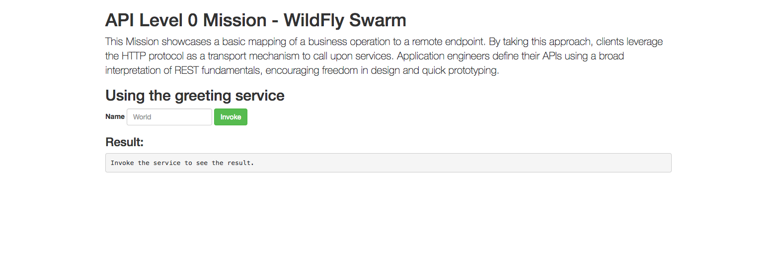 swarm booster application UI
